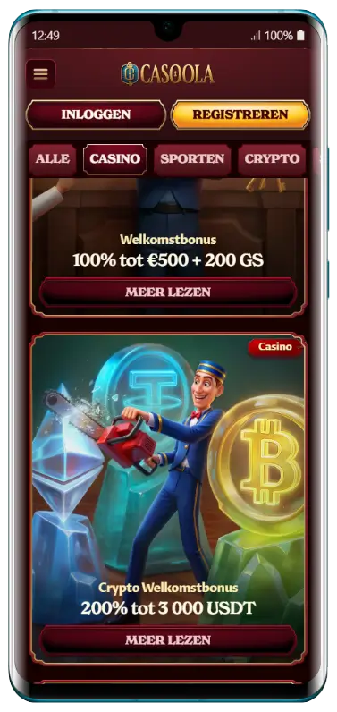 Casoola Casino promoties en bonussen
